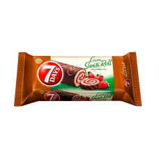 7 Days Swiss Roll Strawberry Glazed 200g