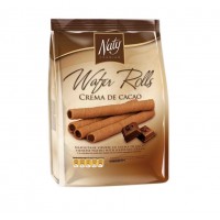 Naty Wafer Rolls Cacao 200g