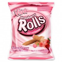 Viva Strawberry Rolls 100g